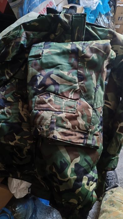 Камуфлажен комплект шуба и клин с подплата