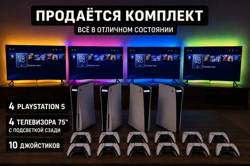 Плейстейшен 5 для готового бизнеса