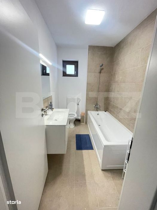 Apartament 2 camere, 70 mp, prima inchiriere, parcare, terasa, Borhanc