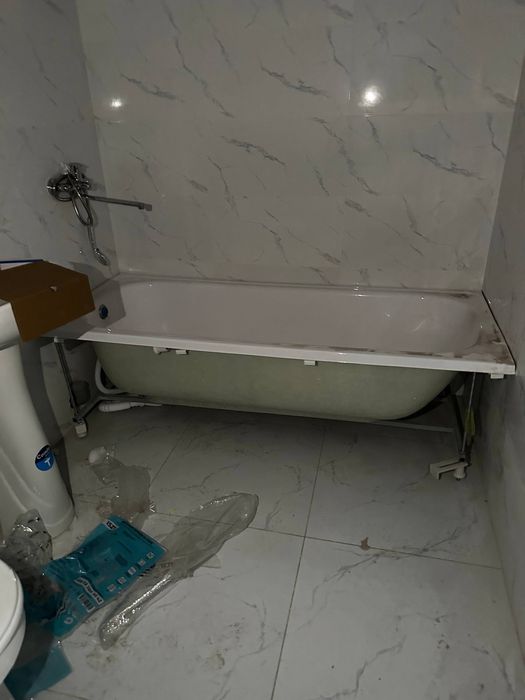 Ванна йенги ишлатилмаган