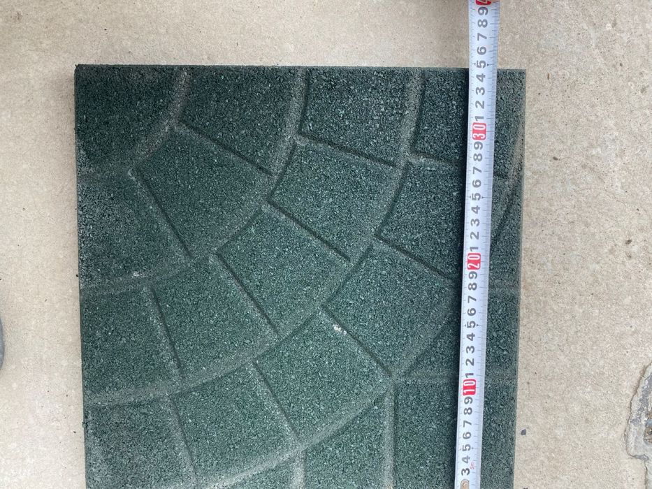 Резиновый плитка паутинка