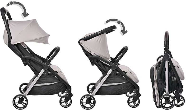 Сгъваема Лятна количка Lorelli – Quick - Grey