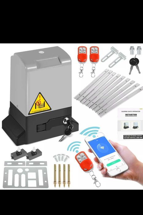 Kit automatizare poartă culisanta orice model doriți.