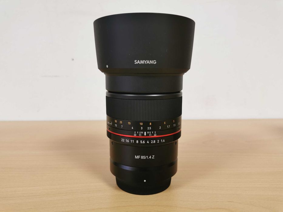 Samyang 85mm F1.4 UMC обектив за Nikon Z фотоапарати