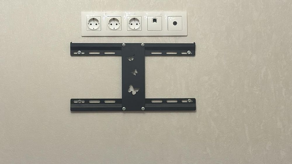 Установка тв навеска телевизор