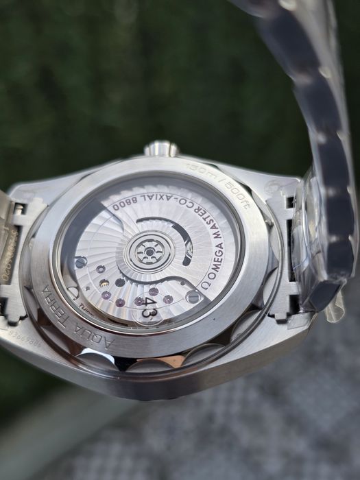Omega Aqua Terra 38mm Blue dial