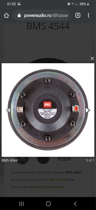 Boxe blue tech DHK-115MK