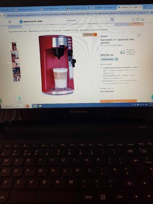 Aparat de cafea automat Baristomat 2 in 1