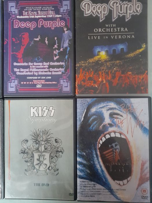 ДВД дискове с рок музика