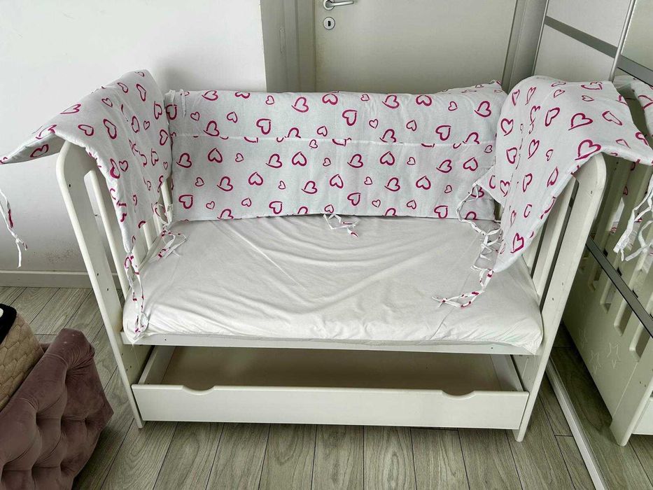 Patut bebe 120x60cm - marca Sisi (echipat full)