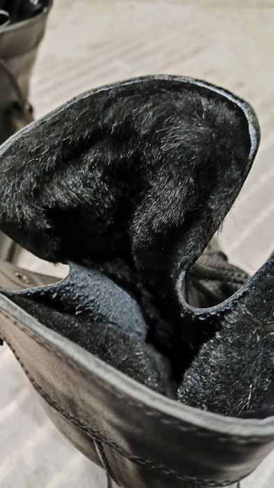 Ботинки Бизон берцы черный