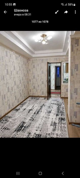 2-комнатная квартира, 58 м², метро Тузель — аренда
