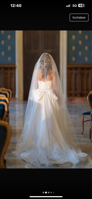 Rochie mireasa deosebita Reya S/M