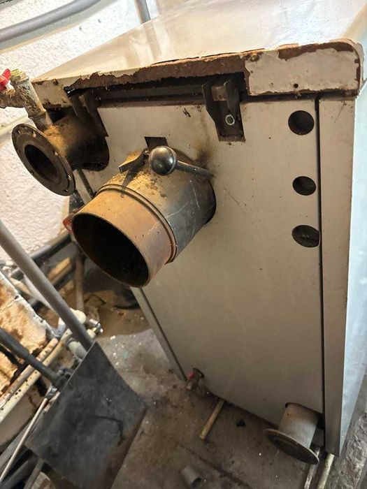 Котел за парно на дърва и въглища