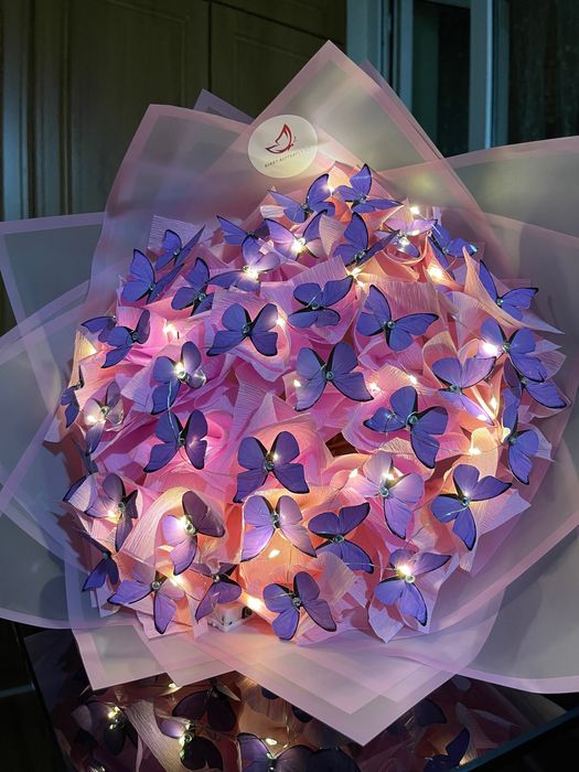 Букет из бабочек