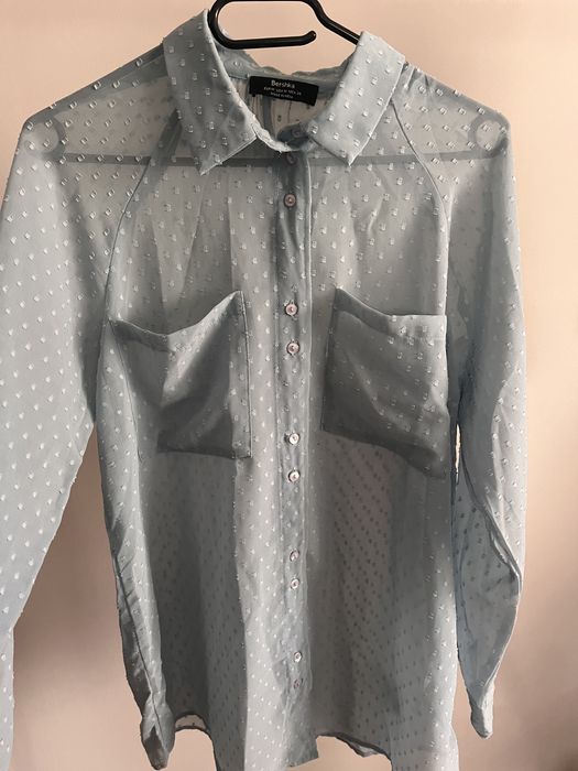 Cămașă transparentă Bershka