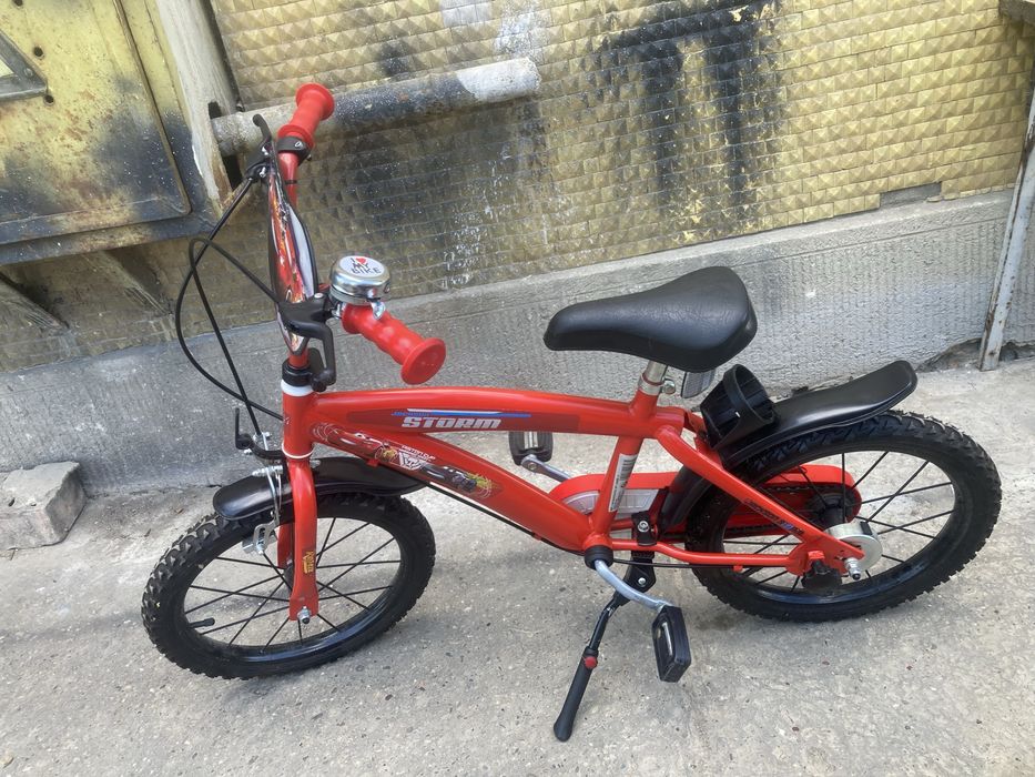 Bicicleta Copii Car Kids Disney cu Roti de 16” varsta 4-7 Ani