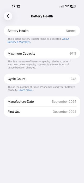 Iphone 16 PRO MAX 256GB КАТО НОВ
