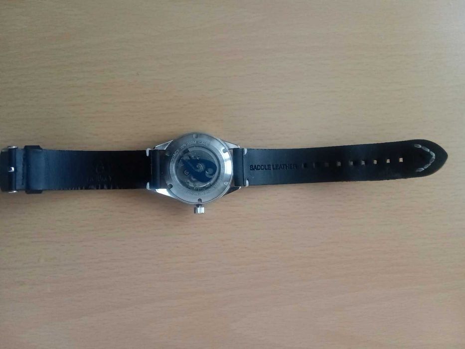 Aquacy Cave Diver Open Heart 200m Автоматичен америк. мъжки часовник