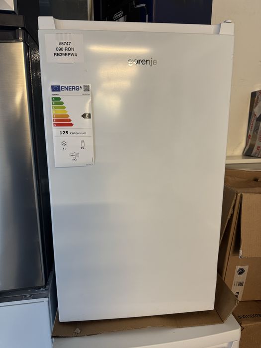 Frigider compact cu congelator mic de top Gorenje RB39EPW4