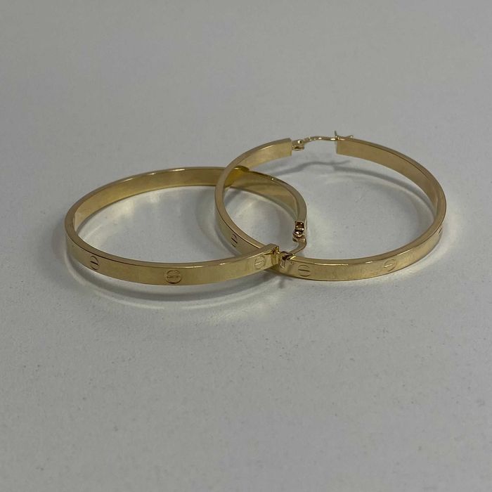 Cercei  aur 14K 5.36g (AG13 b55491.2) Garantie 2 ani!