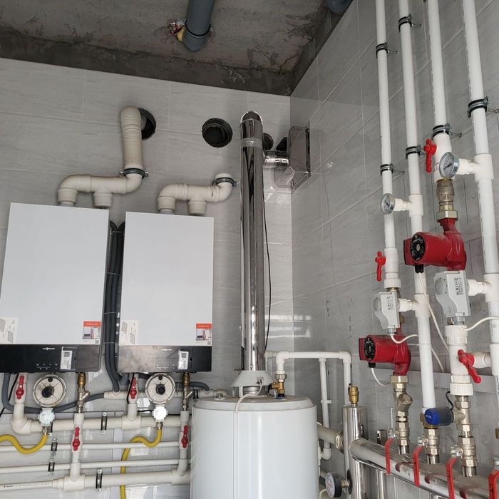 Установка дымохода