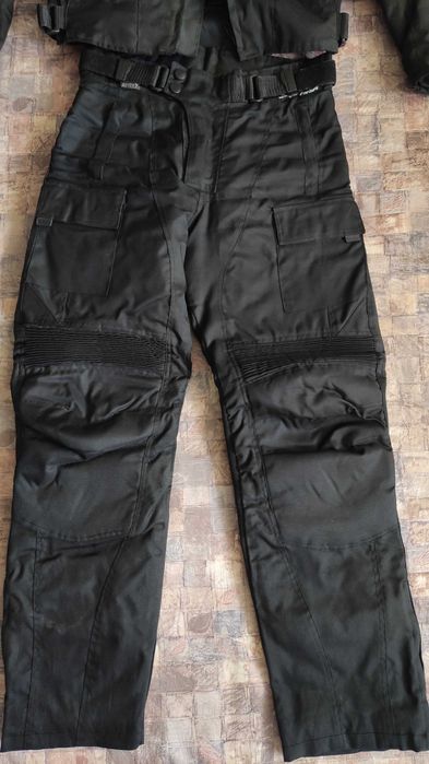 Текстилен мото екип / ботуши / наколенки / яке