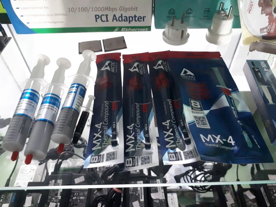 Термопаста для ПК, видеокарт, ноутбуков