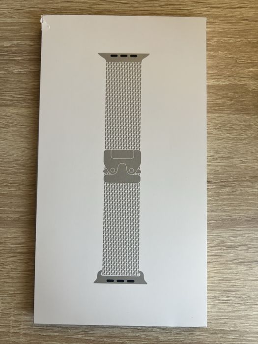 Ремешок 49mm Natural Titanium Milanese Loop - Large (L размер)