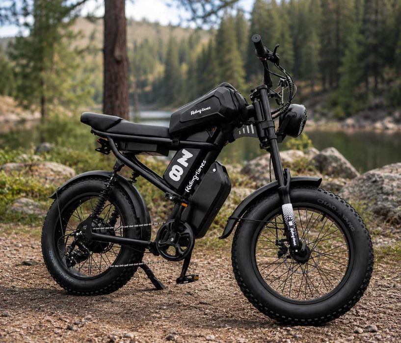 Електрически велосипед Z8 Pro 1000W 31.2Ah Двойна Батерия 20” Full Suspension
