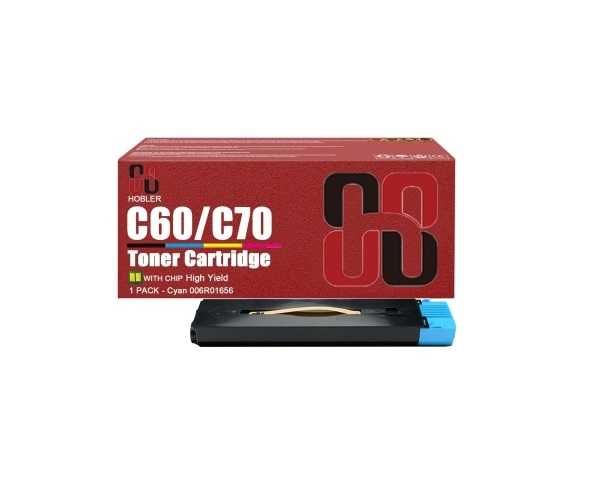 } Тонер-картридж Xerox C60/C70 Cyan (34 000 стр)