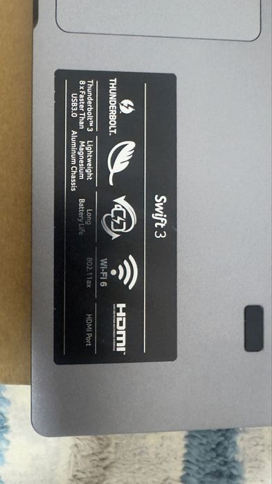 Продаю ноутбук Acer Swift SF314-57.