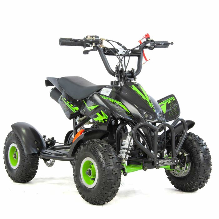 Mini atv XTR M4/4, roti 4 inch, 50cc, 2 timpi, pornire la sfoara , culoare (albastru sau verde)