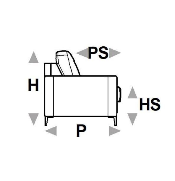 Диван с функция сън Calia Italia