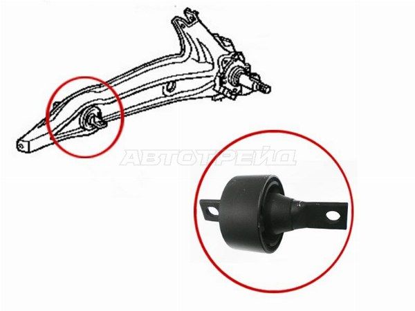 Сайлентблок Honda Cr-v