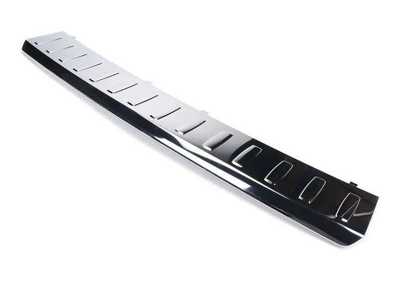 Чисто нов хромиран протектор за задна броня Mercedes W166 ML GLE