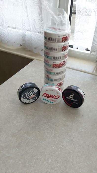 Snus Pablo 50mg cu mentă