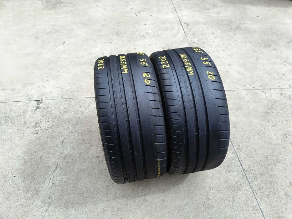 Doua anvelope vara 255 35 20 michelin pilot sport super cup 2 dot 2022
