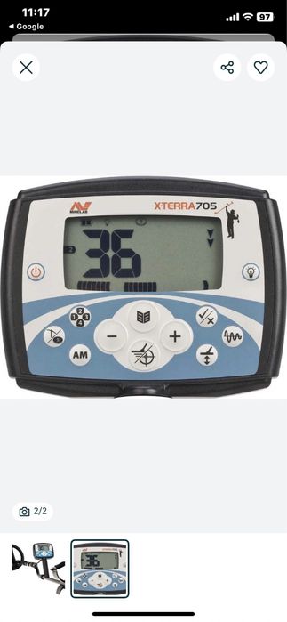 Продам Металлоискатель X-TERRA 705  2 пок