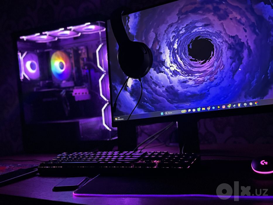RTX 3070 + Монитор +Наушники