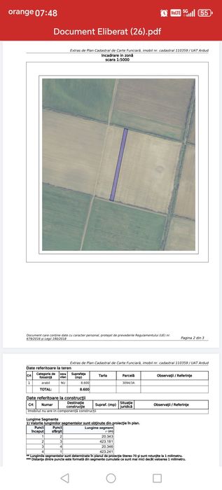 Teren Agricol Baba Novac Ardud