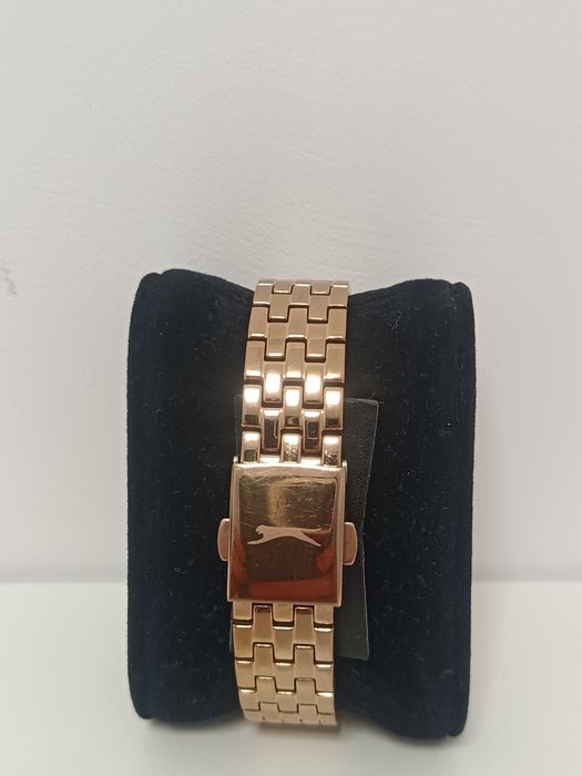 Ceas Slazenger Rose Gold / alb-argintiu