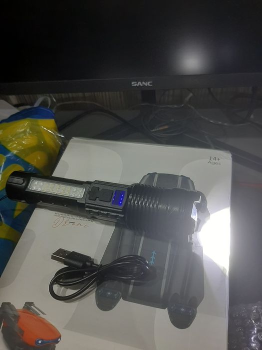 Фонарик Tactical zoom flashlight a76-s