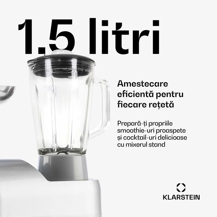 Robot de Bucătărie cu Mașină de Tocat Carne Klarstein