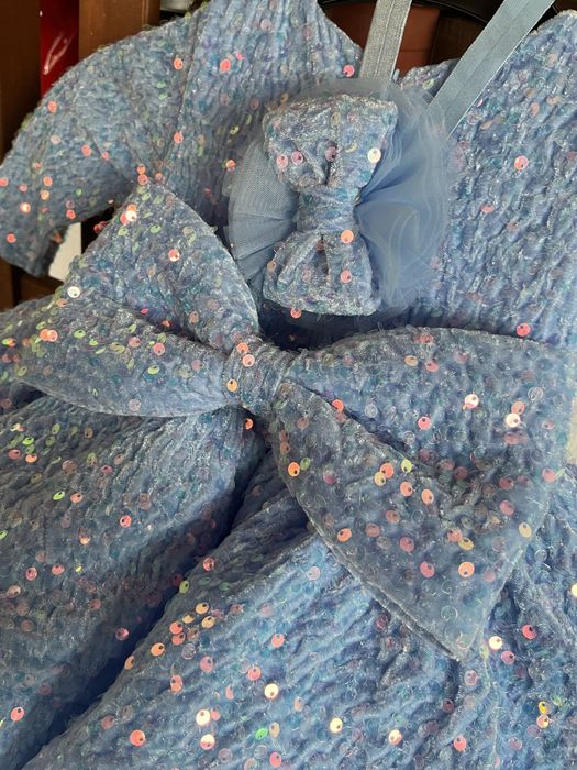 Официална рокля за бебе 12м.