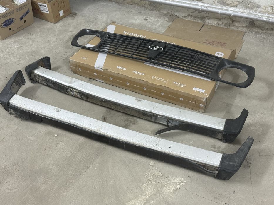 Бампера с решеткой нива 2121