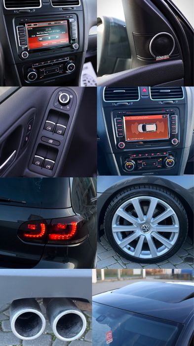 VW GOLF 6 GTD • 2.0 TDI ~ 170 CP • 2010 • DSG • Trapă • DynAudio•Piele