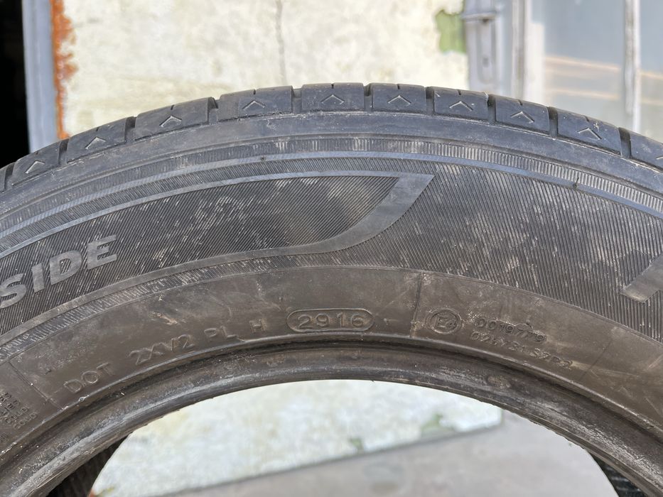 4 бр. гуми за бус 205/65/16C Hankook 6-7 mm DOT 2916