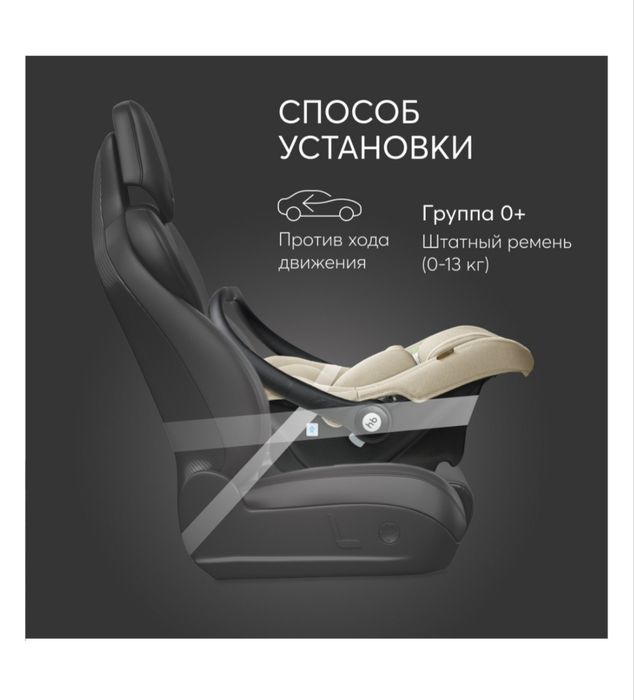 Автолюлька автокресло