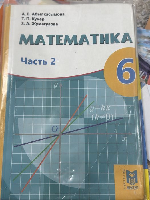 Книга за 6 класс , по математике